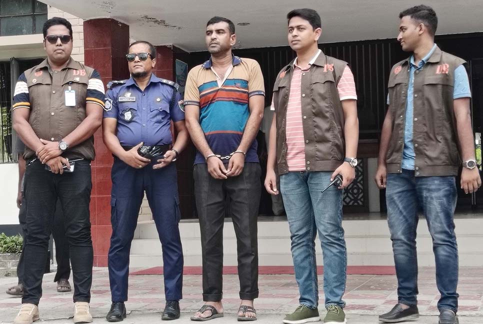 ঝিনাইদহে অমিতাভ হত্যা মামলার আসামি গ্রেফতার