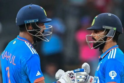 কোহলি-রাহুলের জোড়া শতক, পাকিস্তানকে ৩৫৭ রানের টার্গেট দিল ভারত