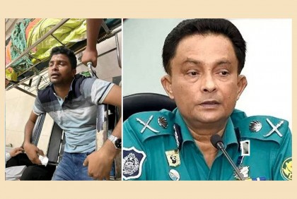 আহত ছাত্রলীগ নেতা নাঈমকে দেখতে হাসপাতালে ডিএমপি কমিশনার

