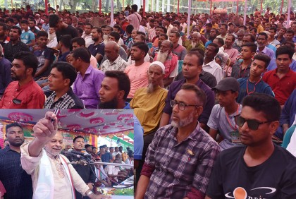 পাংশায় আওয়ামী লীগের কর্মী সমাবেশ