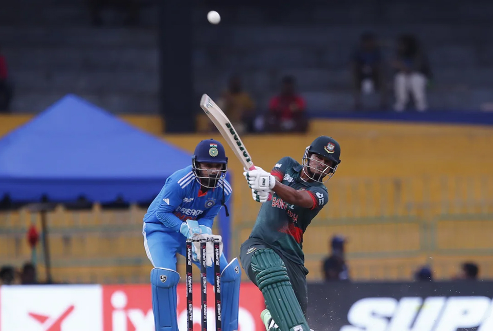 নাসুমের ব্যাটে লড়াকু পুঁজি টাইগারদের, জয়ের জন্য ভারতের চাই ২৬৬