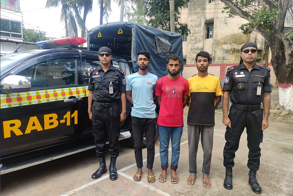 শিশু রিহান হত্যার ঘটনায় গ্রেফতার ৩