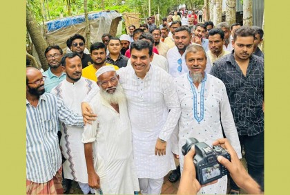 ফরিদপুর-২ আসনে আওয়ামী লীগ নেতা জামাল মিয়ার গণসংযোগ

