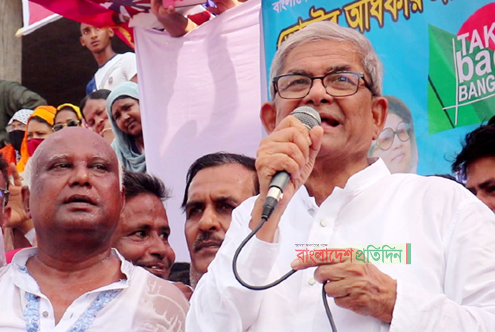 ‘ভোটের অধিকার রক্ষার এই যুদ্ধে হেরে গেলে ক্ষতি বিএনপির নয়, জনগণের’