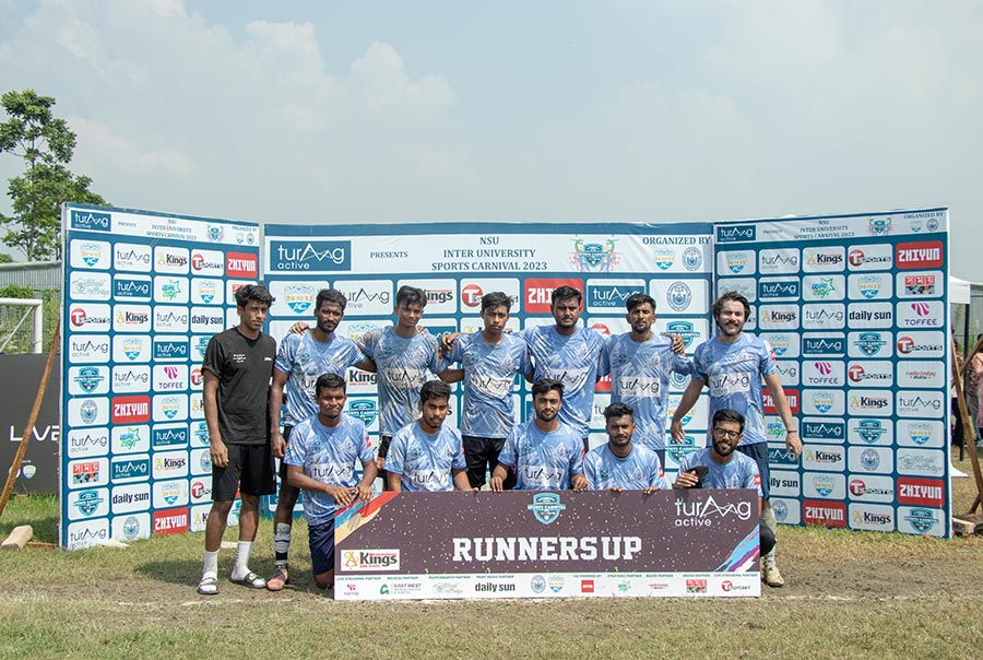 আন্তঃবিশ্ববিদ্যালয় ফুটবলে রানারআপ আইইউবি