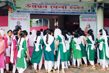 স্থানীয় সরকার দিবস উপলক্ষে মোরেলগঞ্জে উন্নয়ন মেলা