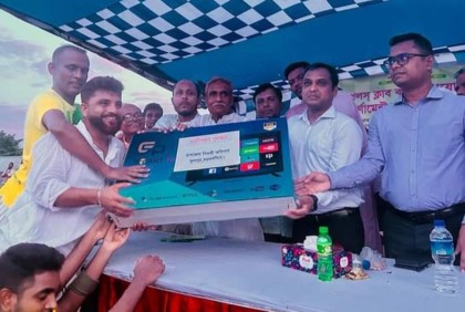 শম্ভুগঞ্জের অন্বেষা ক্লাবকে হারিয়ে ফুলপুরের পীপলস ক্লাব বিজয়ী
