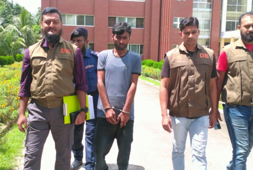 শ্বাসরোধে হত্যা, গ্রেফতার ১