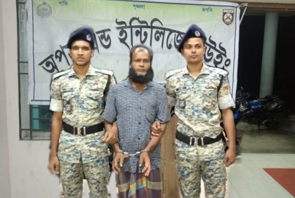 বরিশালে ডাকাত দলের ১ সদস্য গ্রেফতার