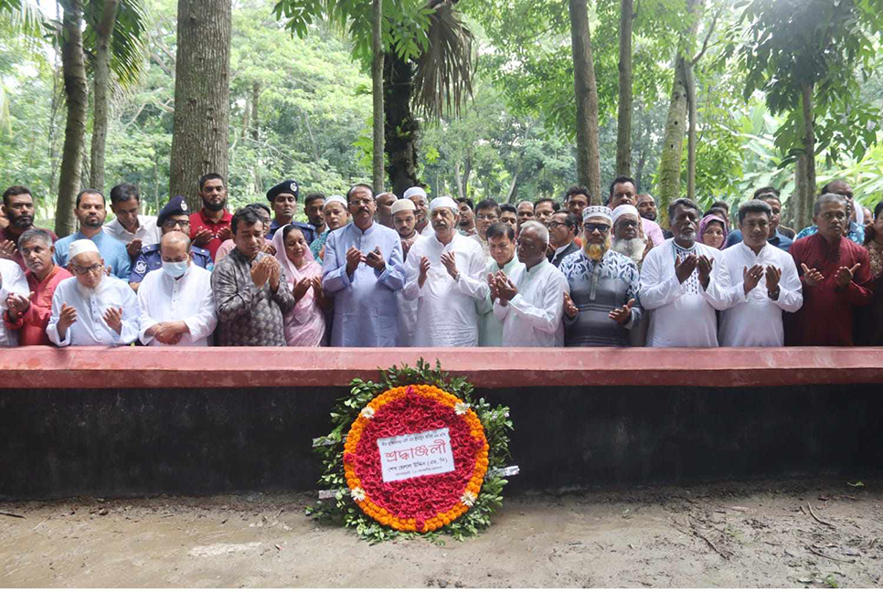 বীর মুক্তিযোদ্ধা হুমায়ুন কবির ছিলেন জাতির পিতার আদর্শের একজন সৈনিক : শেখ হেলাল

