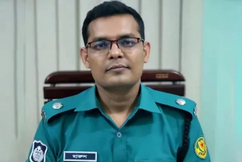 রংপুর ডিআইজি কার্যালয়ে যোগ দিলেন এডিসি হারুন


