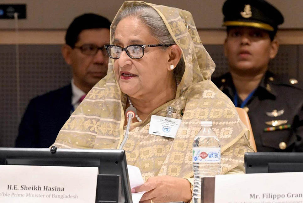 রোহিঙ্গা সংকটের স্থায়ী সমাধানে বৈশ্বিক সম্প্রদায়ের কাছে চারটি প্রস্তাব প্রধানমন্ত্রীর


