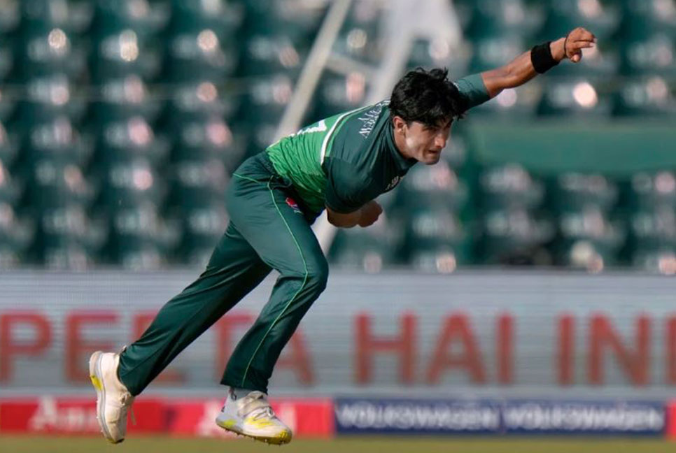 পাকিস্তানের বিশ্বকাপ স্কোয়াডে নেই নাসিম শাহ