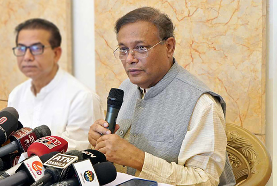 বিদেশি পর্যবেক্ষক আসুক আর না আসুক, নির্বাচন নিরপেক্ষ হবে : তথ্যমন্ত্রী