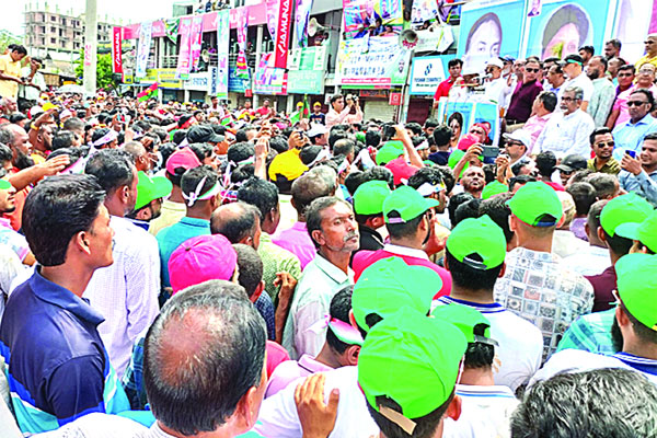 ভৈরব-সিলেট রোডমার্চ নির্দলীয় সরকার দাবি