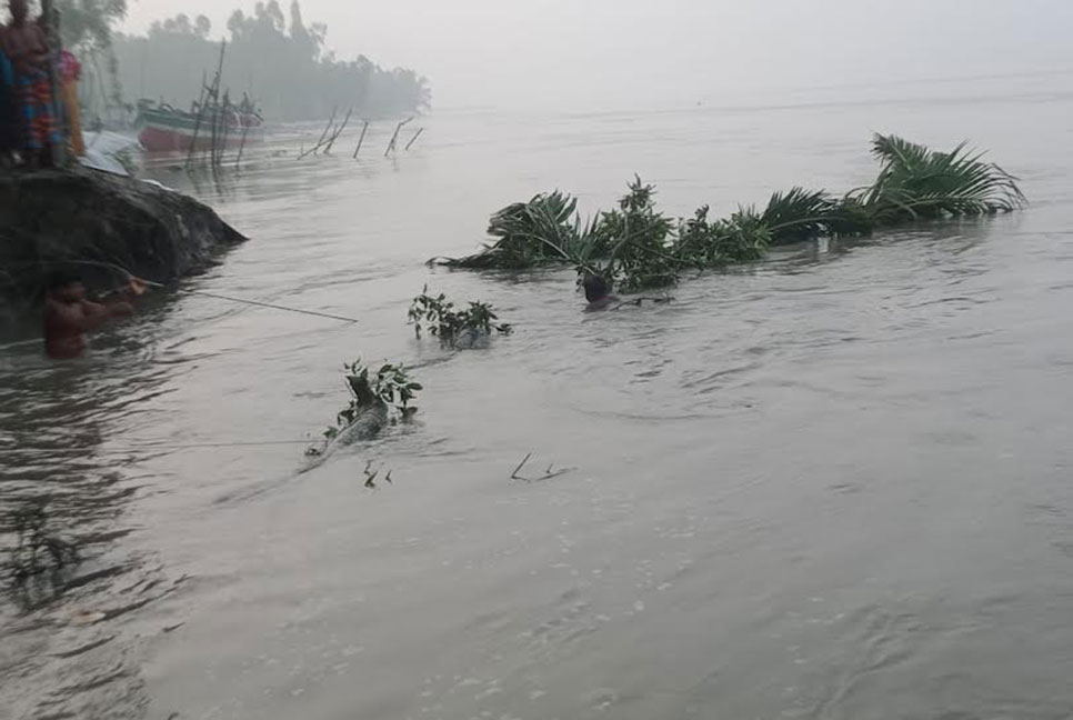 কুড়িগ্রামে তিস্তার পানি বিপৎসীমার ওপরে
