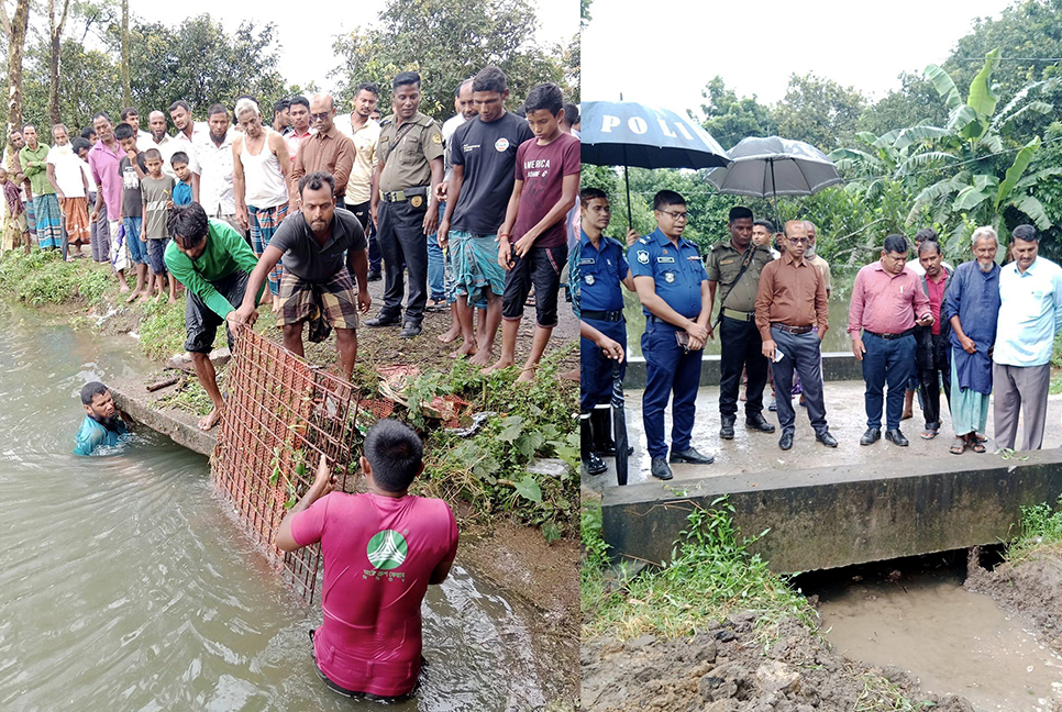 ঠাকুরগাঁওয়ে পানি নিষ্কাশনে ব্যবস্থা নিল উপজেলা প্রশাসন