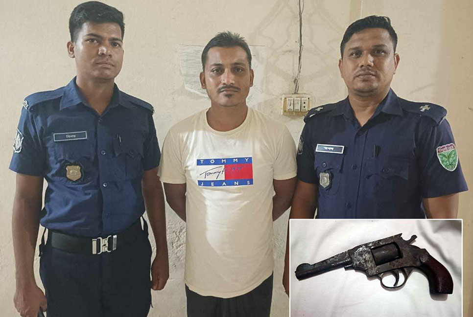 সিলেটে আগ্নেয়াস্ত্রসহ যুবক আটক