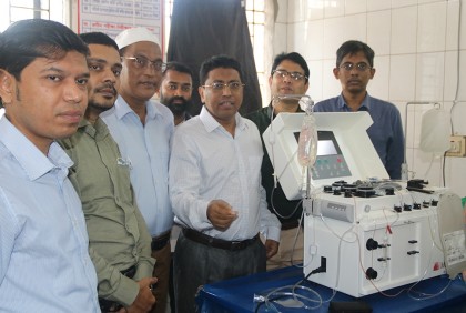 বরিশালে অবশেষে চালু হলো রক্তের প্লাটিলেট আলাদাকরণ মেশিন