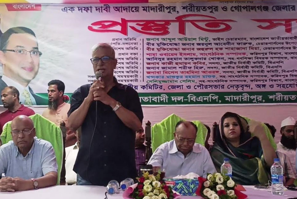 রাজপথ ছাড়বো না: জয়নুল আবেদীন
