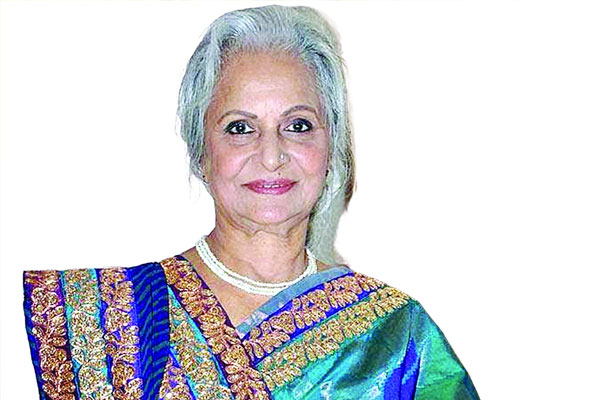 ‘দাদা সাহেব ফালকে’ সম্মাননায় ওয়াহিদা রেহমান