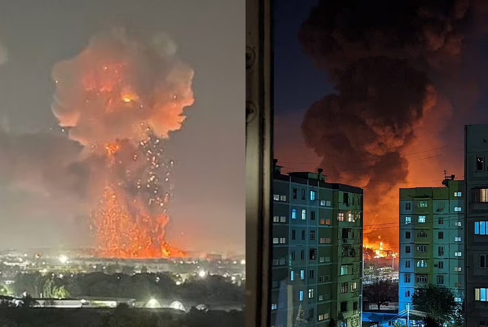 উজবেকিস্তানের রাজধানীতে শক্তিশালী বিস্ফোরণ