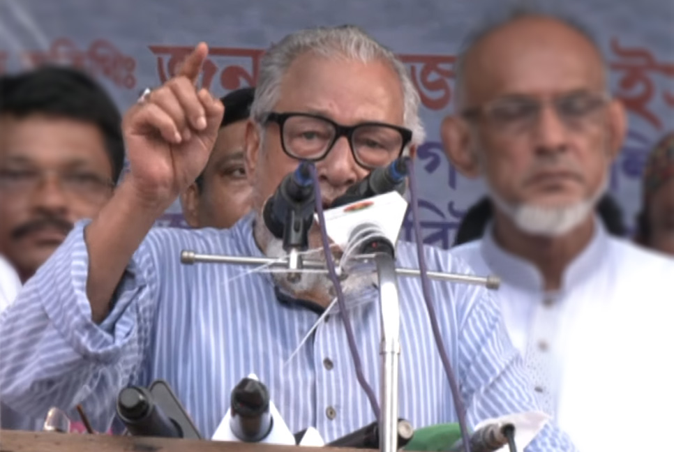 সরকারের অবস্থা বড়ই খারাপ : নজরুল ইসলাম 