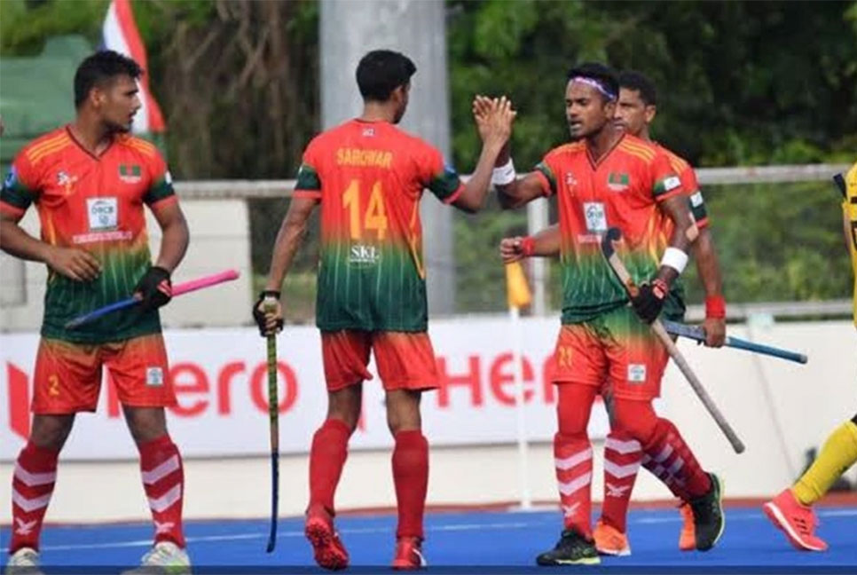 এশিয়ান গেমস হকিতে টানা দ্বিতীয় জয় বাংলাদেশের