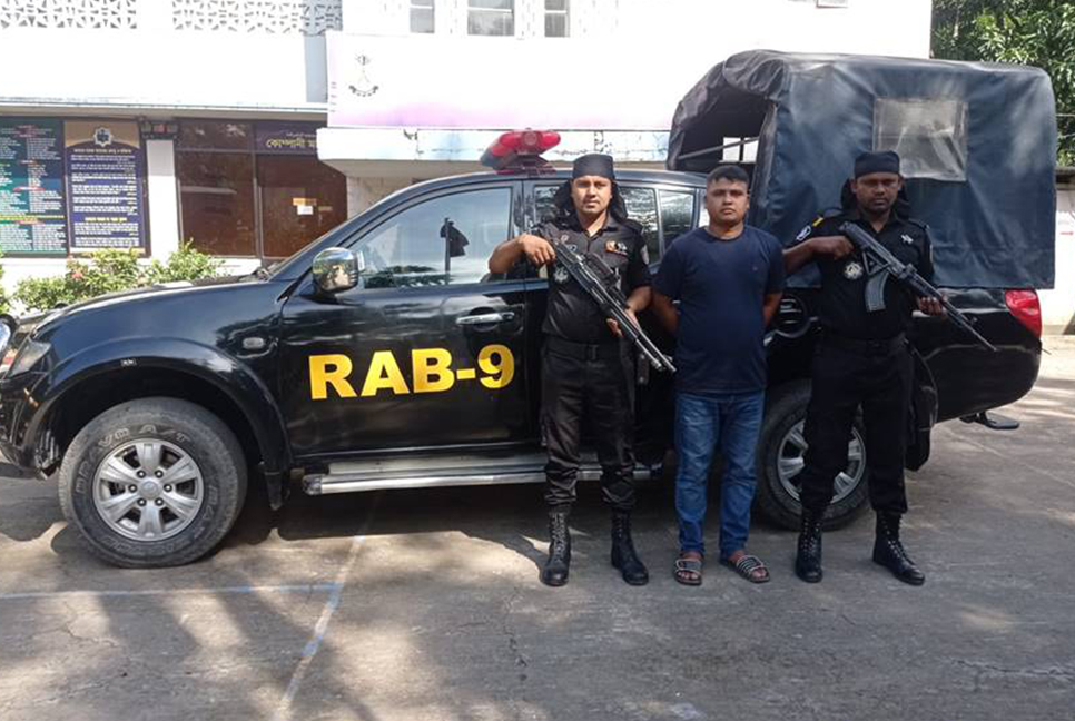 শ্রীমঙ্গলে পর্যটক হত্যা মামলার আসামি গ্রেফতার 
