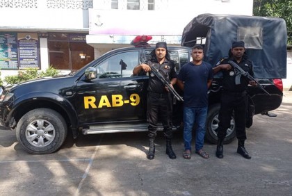 শ্রীমঙ্গলে পর্যটক হত্যা মামলার আসামি গ্রেফতার 