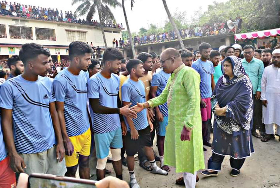 সাঘাটায় ফজলে রাব্বি এমপি স্মৃতি গোল্ডকাপ ফুটবল টুর্নামেন্ট
