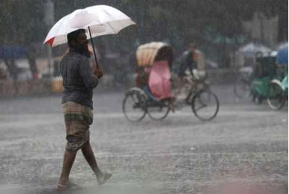 দেশের ৫ বিভাগে ভারী বৃষ্টিপাতের আভাস