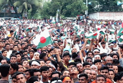 ঠাকুরগাঁওয়ে আওয়ামী লীগের উন্নয়ন প্রচারণায় যুব সমাবেশ 