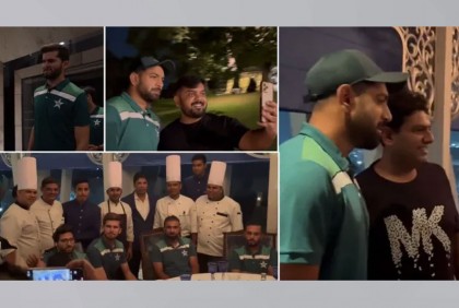 হায়দ্রাবাদের রেস্তোরাঁয় বাবর বাহিনী