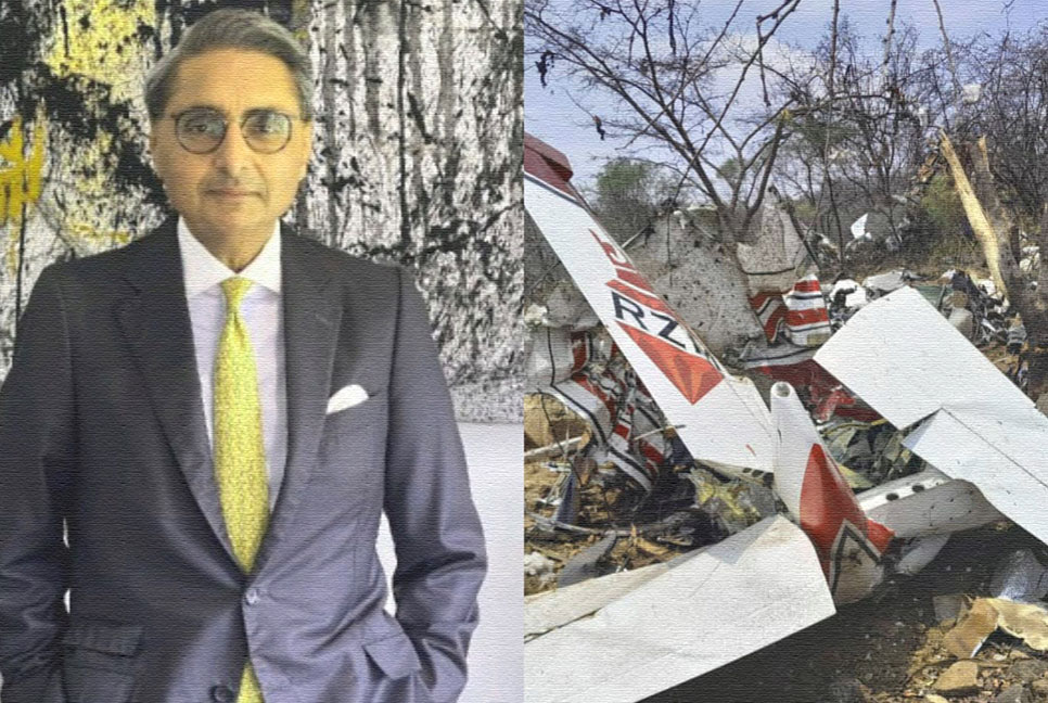 জিম্বাবুয়েতে প্লেন বিধ্বস্ত, ছেলেসহ ভারতীয় ধনকুবের নিহত