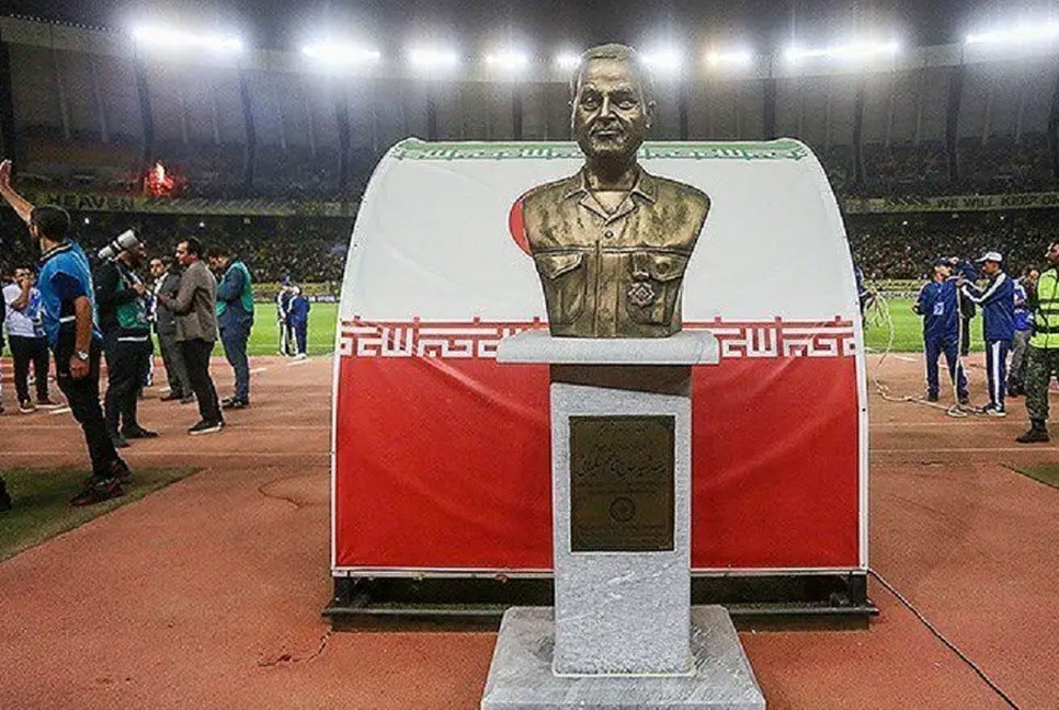 কাসেম সোলাইমানির প্রতিকৃতির জেরে ইরান-সৌদি ফুটবল ম্যাচ বাতিল