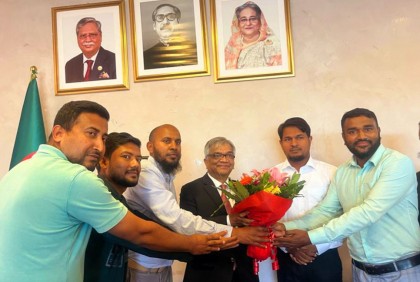 রোমে বিদায়ী রাষ্ট্রদূত শামীম আহসানকে সংবর্ধনা
