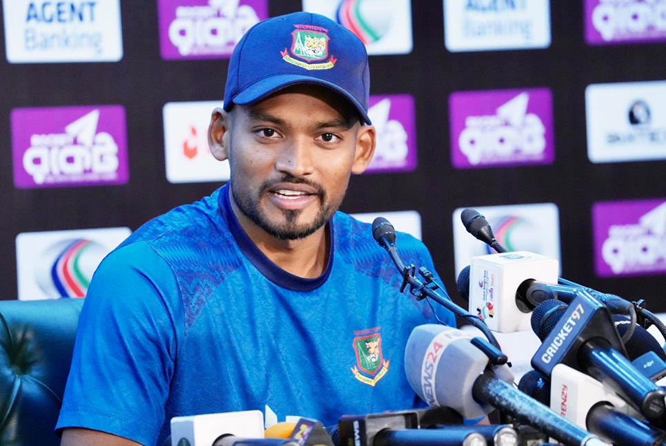 পেসারদের নিয়ে আশাবাদী শান্ত