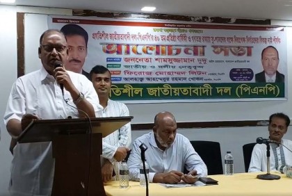 ‘তলে তলে’র ঘটনা সংকট কাটাবে না : শামসুজ্জামান দুদু 

