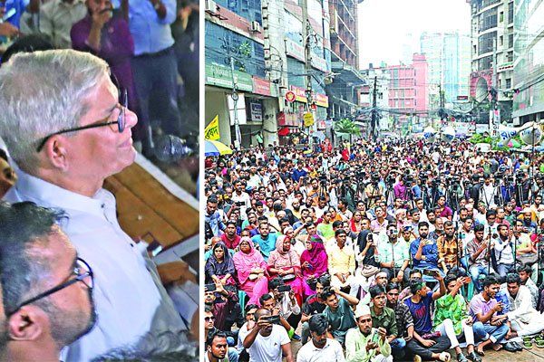 শেখ হাসিনাকে ক্ষমতা ছাড়তেই হবে : ফখরুল