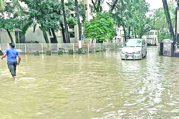পানির নিচে সিলেট নগর