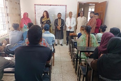 উত্তরা ইউনাইটেড কলেজের একাদশ শ্রেণির শিক্ষার্থীদের ক্লাস শুরু