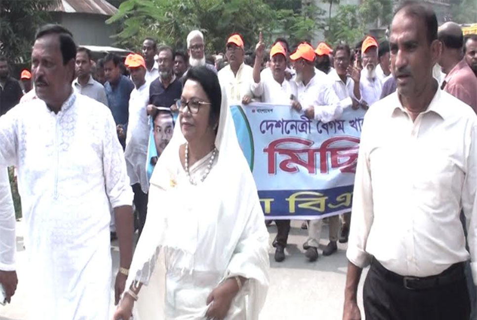 মানিকগঞ্জে বিএনপির বিক্ষোভ মিছিল ও সমাবেশ