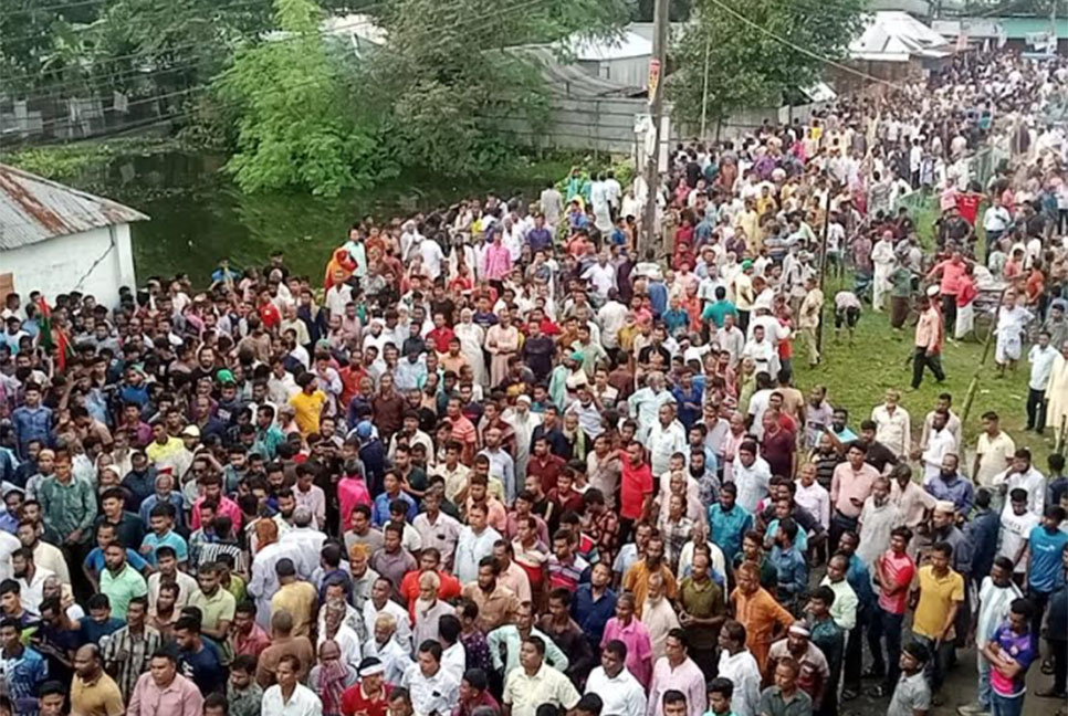 পঞ্চগড়ে বিএনপির বিক্ষোভ মিছিল