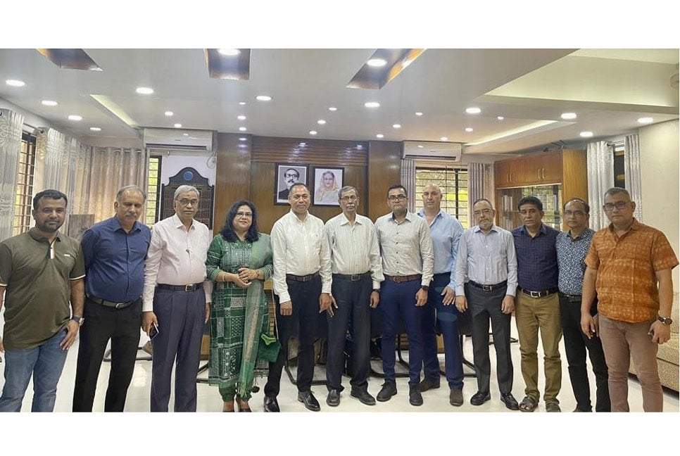 জাবি উপাচার্যের সাথে অস্ট্রেলিয়া বাংলাদেশ বিজনেস ফোরামের প্রতিনিধি দলের সাক্ষাৎ