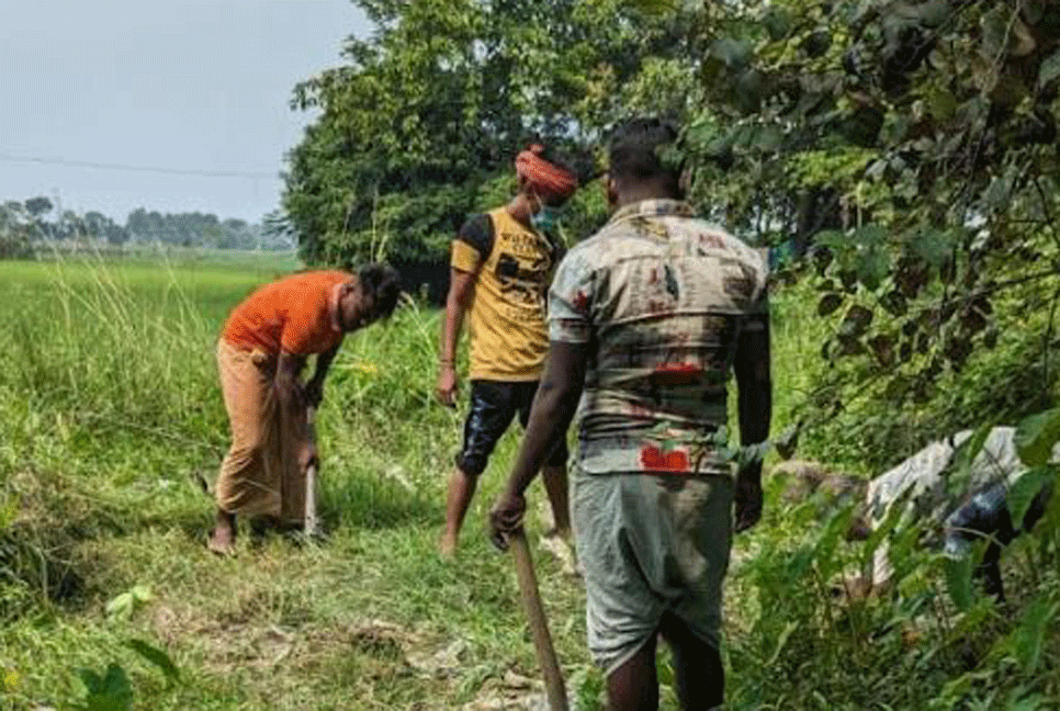 বিশ্বনাথে ৩ মাস পর কবর থেকে যুবকের লাশ উত্তোলন