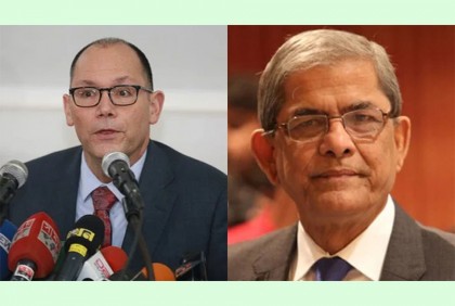 মার্কিন রাষ্ট্রদূতের সঙ্গে মির্জা ফখরুলের বৈঠক