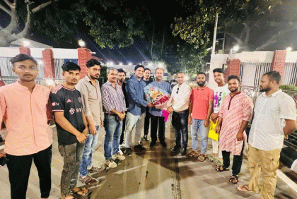 ভারত সফর শেষে দেশে ফিরলেন জাতীয় পার্টির মহাসচিব
