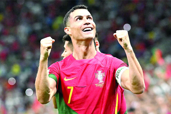 আবারও জোড়া গোল রোনালদোর