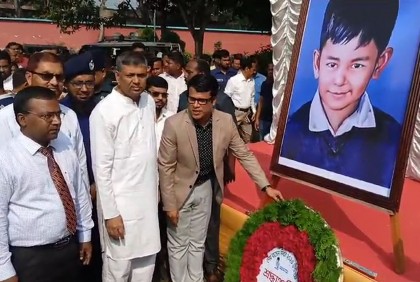 মাগুরায় শেখ রাসেলের জন্মদিন পালিত